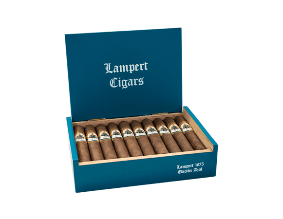 LAMPERT CIGARS updates its Edición AZUL boxes
